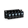 Лампа светодиодная филаментная Black Filament 6Вт A60 грушевидная 4100К нейтр. бел. E27 630лм GAUSS