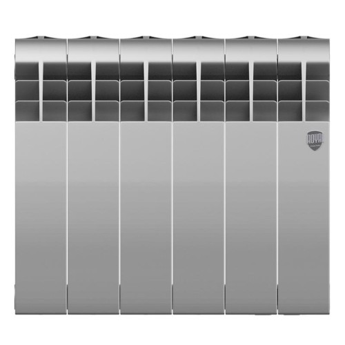 Радиатор биметал. BiLiner 350 /Silver Satin - 6 секц. Royal Thermo НС-1197129