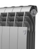 Радиатор биметал. BiLiner 350 /Silver Satin - 6 секц. Royal Thermo НС-1197129
