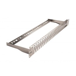 Патч-панель модульная 19дюйм PPBLHD-19-48S-SH-RM 48 портов Flat Type 1U для экран. и неэкран. модуле