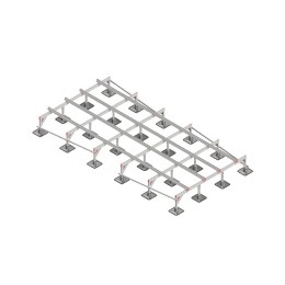 Конструкция опорная для установки оборудования TECHNORAPTOR STEELFOOT 2500х5000 HD КМ TR0350