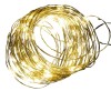 Гирлянда светодиодная ULD-S1000-100/SCB/3AA WARM WHITE IP20 DEW на батарейках 3AA (не в компл.) «Рос