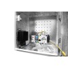 Шкаф серверный уличный всепогодный настенный Эконом ШТВ-НЭ-5.5.25-3ААА-Т2 9U 500х250мм передн. двер.
