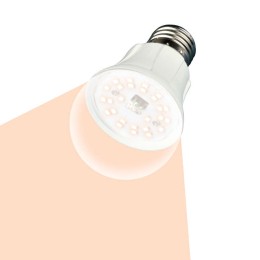 Лампа светодиодная LED-A60-10W/SPFR/E27/CL PLP01WH 10Вт A60 грушевидная прозрачная для растений (упа