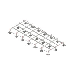 Конструкция опорная для установки оборудования TECHNORAPTOR STEELFOOT 2500х6000 HD КМ TR0351
