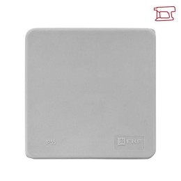 Коробка распределительная КМР-030-035 100х100х50 IP54 с крышкой для прямого монтажа без мембранных в