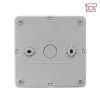 Коробка распределительная КМР-030-035 100х100х50 IP54 с крышкой для прямого монтажа без мембранных в