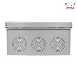 Коробка распределительная КМР-030-035 100х100х50 IP54 с крышкой для прямого монтажа без мембранных в
