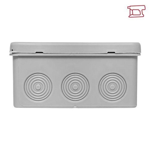 Коробка распределительная КМР-030-035 100х100х50 IP54 с крышкой для прямого монтажа без мембранных в