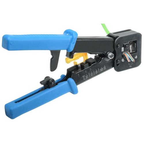 Инструмент обжимной для RJ-45/12 с храповым механизмом FPS ITK TM1-B11H-FPS