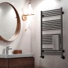 Полотенцесушитель Casa black П14 500х800 электро встроен. диммер Royal Thermo НС-1434004