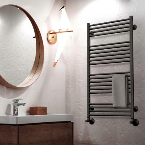 Полотенцесушитель Casa black П14 500х800 электро встроен. диммер Royal Thermo НС-1434004