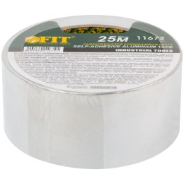 Лента алюминиевая клейкая 50ммх25м FIT 11672