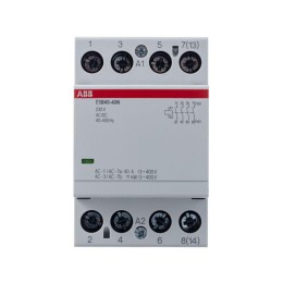 Контактор ESB40-40N-06 модульный (40А АС-1 4НО) катушка 230В AC/DC ABB 1SAE341111R0640