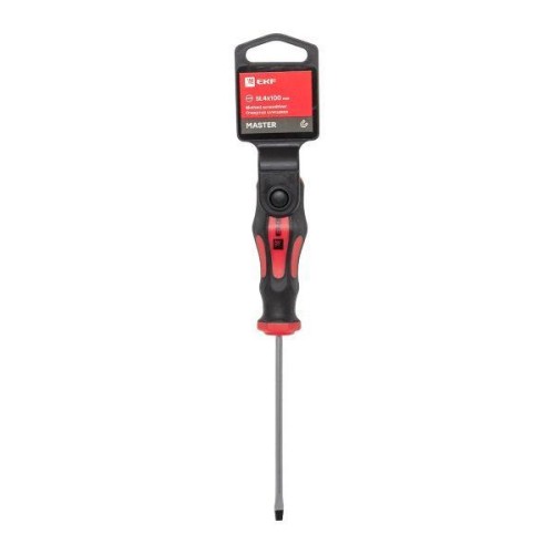 Отвертка SL4х100мм Master Basic EKF sl-4-100-mas