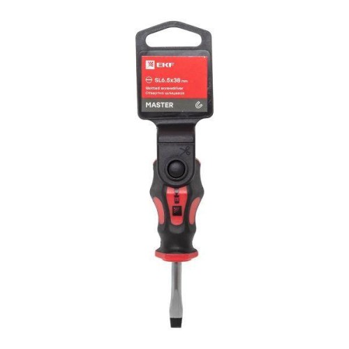 Отвертка SL6.5х38мм Master Basic EKF sl-6.5-38-mas