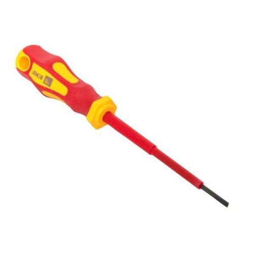 Отвертка SL2.5х80мм Master 1000В Basic EKF sl-2.5-80-mas-in