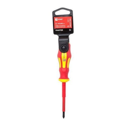 Отвертка PH1х80мм Master 1000В Basic EKF ph-1-80-mas-in