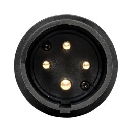 Вилка прямая 32А 3P+PE  380В IP44 каучук Basic EKF RPS-021-32-380-44