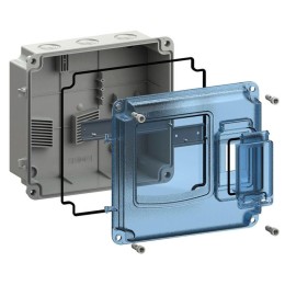 Корпус ЩУРн-П 1/3 Krepta 5 IP66 PC пластик. IEK MSP1-N-03-55