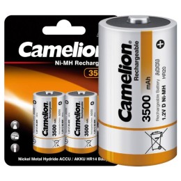 Аккумулятор C Ni-MH 1.2В 3500мА.ч NH-C3500BP2 BL-2 металлик (блист.2шт) Camelion 6184