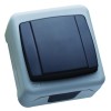 Выключатель одноклавишный с винтовым зажимом IP55 Makel 36064001