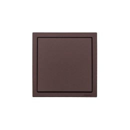 Выключатель 1-кл. СП ZIMA IP20 10А безвинт. зажим шоколад LEZARD 704-7388-100QC