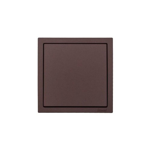 Выключатель 1-кл. СП ZIMA IP20 10А безвинт. зажим шоколад LEZARD 704-7388-100QC