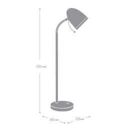Светильник KD-309 напол. C02 черн. Camelion 11484