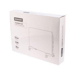 Конвектор электрический с механическим термостатом 1.5кВт СТИЧ-нагревательный элемент Rexant 60-0094