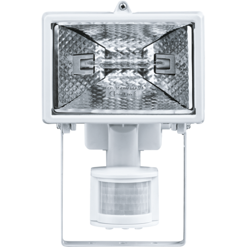Прожектор 94 608 NFL-SH1-150-R7s/WH 150Вт R7s IP44 (ИО 150вт бел. с датчиком движ.) Navigator 94608