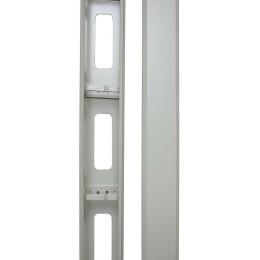 Органайзер кабельный вертикальный в шкаф 47U метал. черн. SH-05C47-BK Cabeus 8650c