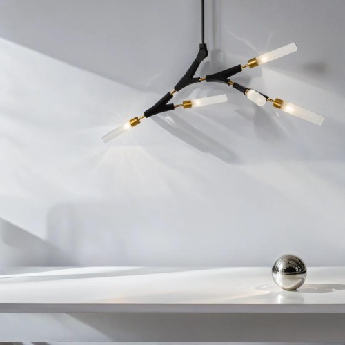 Светильник Crown 25Вт G9х5 IP20 подвесной Freya FR5213PL-05B