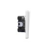 Выключатель 2-кл. СП ROUND MIELE 10А перламутр Kranz KR-78-0706-1