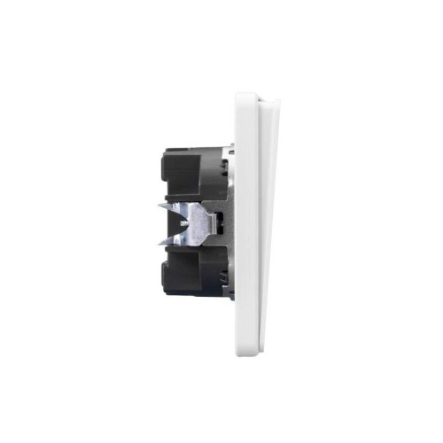 Выключатель 2-кл. СП ROUND MIELE 10А перламутр Kranz KR-78-0706-1