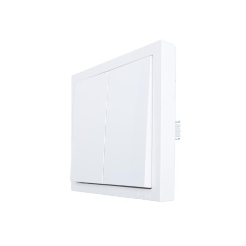 Выключатель 2-кл. СП ZIMA IP20 10А безвинт. зажим бел. LEZARD 704-0288-101QC