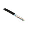Кабель витая пара F/UTP кат.5E 4 пары 24 AWG ОЖ solid экран-фольга с метал. трос. внешн. PE FUTP4-C5