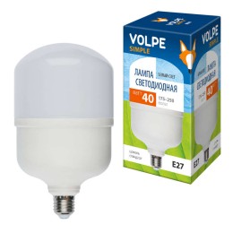 Лампа светодиодная LED-M80-40W/NW/E27 /FR/S Simple 40Вт матовая 4000К нейтр. бел. E27 (упак. картон)