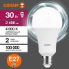 Лампа светодиодная LED Value LVCLA250 30SW/840 230VFR 30Вт A матовая 4000К нейтр. бел. E27 2400лм уг