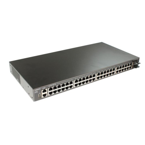 Коммутатор управляемый стекируемый L3 SW-48G4X-L3ST Gigabit Ethernet на 48хRJ45 + 4х10G SFP+ Uplink