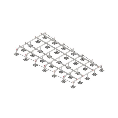 Конструкция опорная для установки оборудования TECHNORAPTOR STEELFOOT 3000х6000 тип 2 HD КМ TR0356