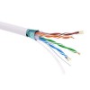 Кабель информационный экранир. F/UTP кат.5E 4х2 LSZH бел. DKC RN5EFULS3WH