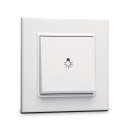 Кнопка таймера 1-кл. СП Karea 10А IP20 бел. Makel 56001004