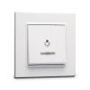 Кнопка таймера 1-кл. СП Karea 10А IP20 бел. с подсветкой Makel 56001024
