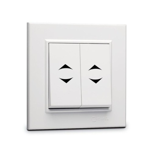 Переключатель 2-кл. СП Karea 10А IP20 бел. Makel 56001026