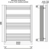 Полотенцесушитель Casa black П21 500х1200 Royal Thermo НС-1434013