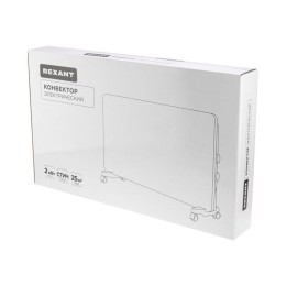 Конвектор электрический с механическим термостатом 2кВт СТИЧ-нагревательный элемент Rexant 60-0095