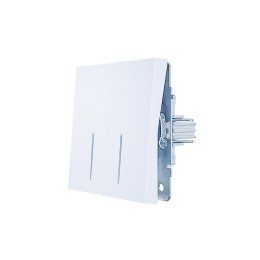 Выключатель 2-кл. с индик. СП ZIMA IP20 10А безвинт. зажим бел. LEZARD 704-0288-112QC