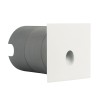 Светильник LT-GAP-S70x70-3W Warm3000 WH 30deg 3Вт 3000К IP65 ландшафтный метал. Arlight 025738