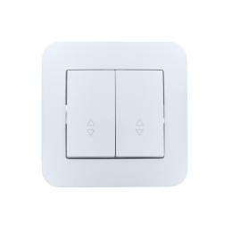 Переключатель проходной 2-кл.СП ASTI 10А IP20 в сборе бел. LEZARD 7081-0202-106